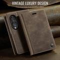 Custodia a portafoglio in pelle di vitello con blocco RFID Samsung Galaxy Z Fold8 Caseme 033