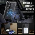 Custodia a portafoglio staccabile 2 in 1 Samsung Galaxy Z Fold8 Caseme C49 - Compatibile con MagSafe, RFID - Nera