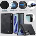 Custodia a portafoglio staccabile 2 in 1 Samsung Galaxy Z Fold8 Caseme C49 - Compatibile con MagSafe, RFID - Nera