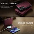 Custodia a portafoglio staccabile 2 in 1 Samsung Galaxy Z Fold8 Caseme C49 - Compatibile con MagSafe, RFID