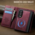 Custodia a portafoglio staccabile 2 in 1 Samsung Galaxy Z Fold8 Caseme C49 - Compatibile con MagSafe, RFID