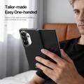 Custodia magnetica Dux Ducis Vyne per Samsung Galaxy Z Fold8 con protezione per la cerniera - Nera
