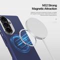 Custodia magnetica Dux Ducis Vyne per Samsung Galaxy Z Fold8 con protezione per la cerniera - Blu
