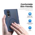 Custodia ibrida per Samsung Galaxy Z Fold8 Dux Ducis Yind - Compatibile con MagSafe - Tummansininen