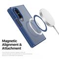 Custodia ibrida per Samsung Galaxy Z Fold8 Dux Ducis Yind - Compatibile con MagSafe - Tummansininen