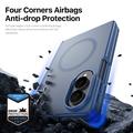 Custodia ibrida per Samsung Galaxy Z Fold8 Dux Ducis Yind - Compatibile con MagSafe - Tummansininen