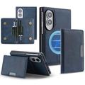 Custodia magnetica Samsung Galaxy Z Fold8 con portacarte - Blu