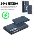 Custodia magnetica Samsung Galaxy Z Fold8 con portacarte - Blu