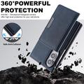 Custodia magnetica Samsung Galaxy Z Fold8 con portacarte - Blu