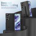 Custodia con cerniera magnetica per Samsung Galaxy Z Fold8 Ultra con stilo e protezione per lo schermo in vetro temperato
