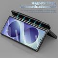 Custodia con cerniera magnetica per Samsung Galaxy Z Fold8 Ultra con stilo e protezione per lo schermo in vetro temperato