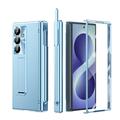 Custodia con cerniera magnetica per Samsung Galaxy Z Fold8 Ultra con stilo e protezione per lo schermo in vetro temperato