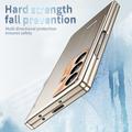 Custodia con cerniera magnetica per Samsung Galaxy Z Fold8 Ultra con stilo e protezione per lo schermo in vetro temperato - Champagne Gold