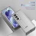 Custodia con cerniera magnetica per Samsung Galaxy Z Fold8 Ultra con stilo e protezione per lo schermo in vetro temperato - Argento