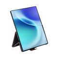 Custodia in pelle a portafoglio Samsung Galaxy Z Fold8 Qialino Classic - Marrone Scuro