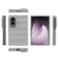 Cover in TPU Rugged per Samsung Galaxy Z Fold8 - Grigio Chiaro