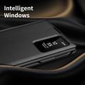 Custodia Samsung Galaxy Z Fold8 Smart Clear View con slot per schede - Nero