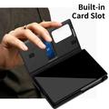 Custodia Samsung Galaxy Z Fold8 Smart Clear View con slot per schede - Nero
