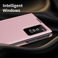 Custodia Samsung Galaxy Z Fold8 Smart Clear View con slot per schede - Rosa