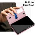 Custodia Samsung Galaxy Z Fold8 Smart Clear View con slot per schede - Rosa