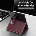Custodia Samsung Galaxy Z Fold8 Smart Clear View con slot per schede - Rosso vino