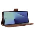 Custodia a portafoglio per Samsung Galaxy Z Fold8 Ultra - Marrone