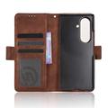 Custodia a portafoglio per Samsung Galaxy Z Fold8 Ultra - Marrone
