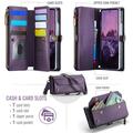 Custodia a portafoglio con blocco RFID CaseMe C36 per Samsung Galaxy Z Fold8 Ultra - Viola
