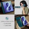 Custodia a Portafoglio Caseme 013 Serie per Samsung Galaxy Z Fold8 Ultra - Blu
