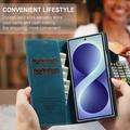 Custodia a Portafoglio Caseme 013 Serie per Samsung Galaxy Z Fold8 Ultra - Blu