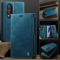 Custodia a portafoglio in pelle di vitello con blocco RFID Samsung Galaxy Z Fold8 Ultra Caseme 033 - Verde