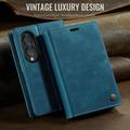 Custodia a portafoglio in pelle di vitello con blocco RFID Samsung Galaxy Z Fold8 Ultra Caseme 033 - Verde