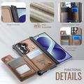 Custodia Samsung Galaxy Z Fold8 Ultra Caseme C22 con porta carte RFID - Marrone