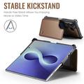 Custodia Samsung Galaxy Z Fold8 Ultra Caseme C22 con porta carte RFID - Marrone
