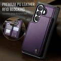 Custodia Samsung Galaxy Z Fold8 Ultra Caseme C22 con porta carte RFID - Viola