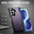 Custodia Samsung Galaxy Z Fold8 Ultra Caseme C22 con porta carte RFID - Viola