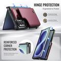 Custodia Samsung Galaxy Z Fold8 Ultra Caseme C22 con porta carte RFID - Rossa