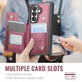 Custodia Samsung Galaxy Z Fold8 Ultra Caseme C22 con porta carte RFID - Rossa