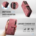 Custodia a Portafoglio Multifunzionale Caseme C30 per Samsung Galaxy Z Fold8 Ultra - Rossa