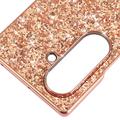Custodia ibrida per Samsung Galaxy Z Fold8 Ultra Serie Glitter - Rosa Oro