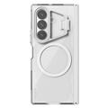 Custodia magnetica per Samsung Galaxy Z Fold8 Ultra Nillkin IceBlade Prop - Compatibile con MagSafe, coperchio a scorrimento - Grigia