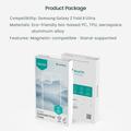 Custodia magnetica per Samsung Galaxy Z Fold8 Ultra Nillkin IceBlade Prop - Compatibile con MagSafe, coperchio a scorrimento - Grigia