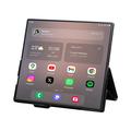 Custodia in pelle a portafoglio Samsung Galaxy Z Fold8 Ultra Qialino Classic - nera