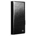 Custodia in pelle a portafoglio Samsung Galaxy Z Fold8 Ultra Qialino Classic - nera