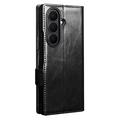 Custodia in pelle a portafoglio Samsung Galaxy Z Fold8 Ultra Qialino Classic - nera