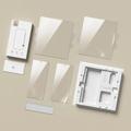 Protezione per schermo 4 in 1 Samsung Galaxy Z Fold8 Ultra Tech-Protect Easy Set Foil & Glass Fit+ - Trasparente
