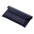 Samsung Galaxy Z Custodia trifold in pelle con chiusura magnetica - Blu scuro