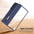 Custodia Samsung Galaxy Z TriFold Kickstand con protezione dello schermo in vetro temperato e penna stilo
