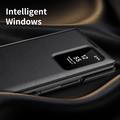 Custodia Samsung Galaxy Z TriFold Smart Clear View con slot per schede - Nero