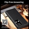 Custodia Samsung Galaxy Z TriFold Smart Clear View con slot per schede - Nero
